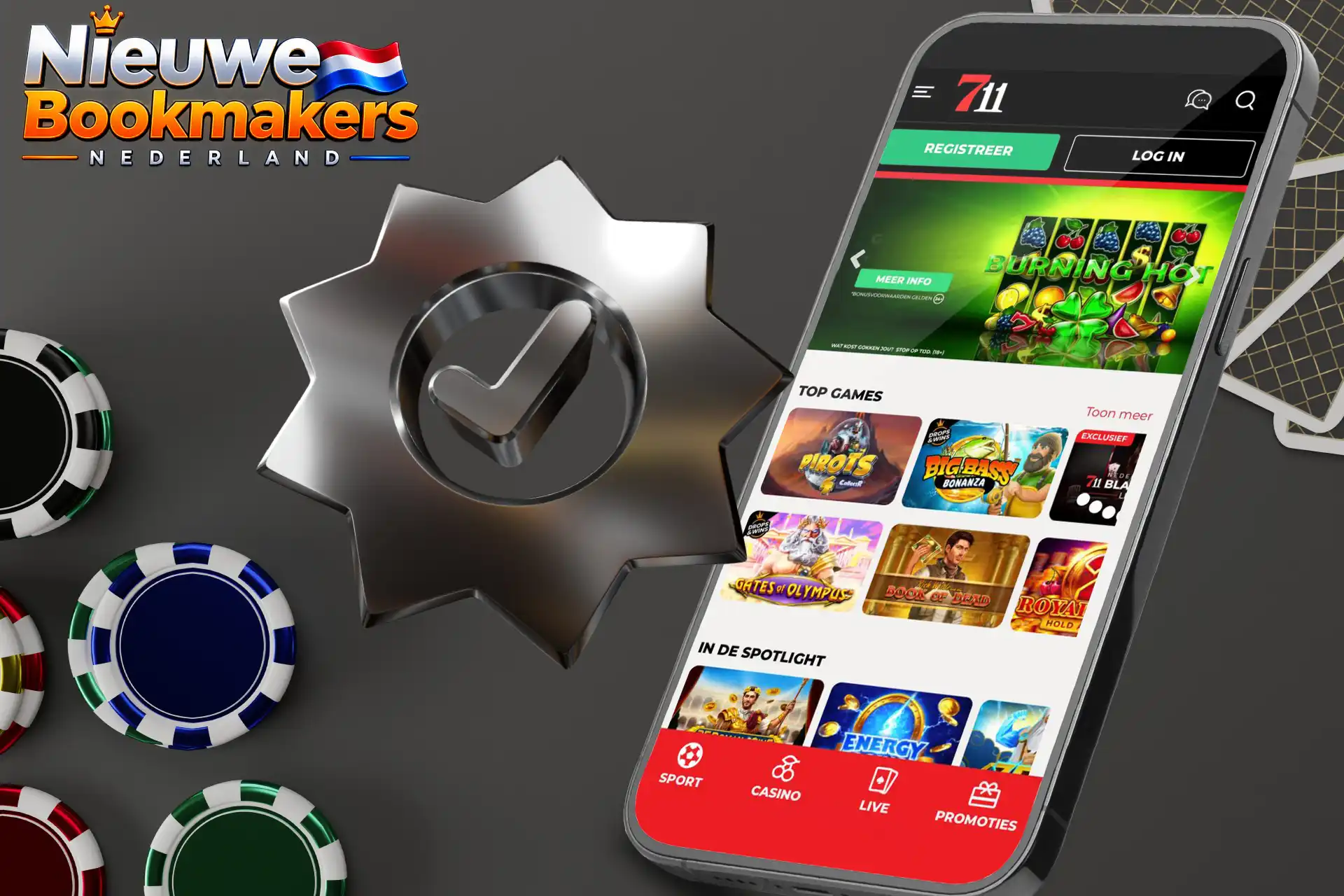 Recensie van 711 Bookmaker